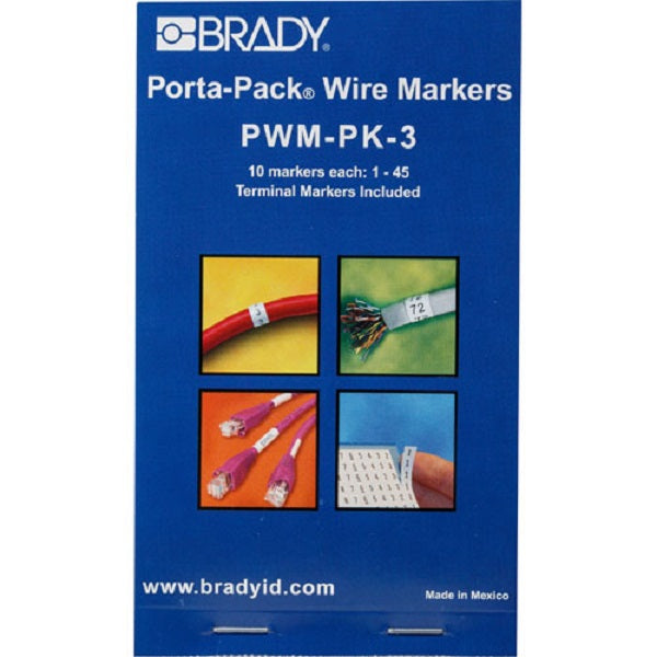 Brady® Porta-Pack® Wire Markers